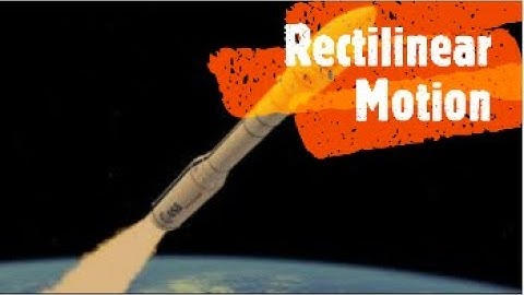 Tutorial 1. Rectilinear motion