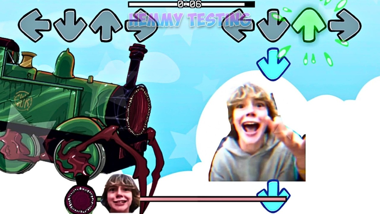 FNF 67 KID meme REMIX vs Thomas and Friends ALL PHASES Sings Bluey Pony Girl | 67 Song PHONK Mods