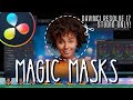 MINDBLOWING NEW FEATURE - An overview of MAGIC MASKS in Davinci Resolve 17 Studio