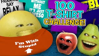 Annoying Orange - 100 T-Shirt Challenge!