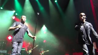 TGT Tyrese Ginuwine Tank 'I need' Live Olympia Paris 31 Mars 2014