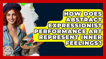 How Does Abstract Expressionist Performance Art Represent Inner Feelings? - Art Across Cultures