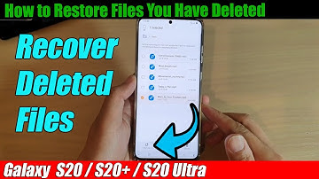 Galaxy S20/S20+: How to Restore Files You Have Deleted