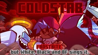 Coldstab Frostbite But White, Black And Bf Sings It. Fnf Cover