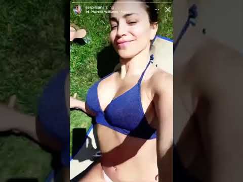 Serpil Cansız Bikinisi İle Güneşleniyor