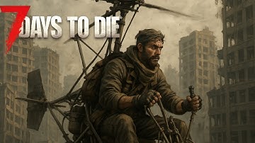 7 Days to Die | V1.4 | 1 Buck Trader | Ep 23, Flying Around the Wasteland!