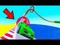 SHINCHAN AND FRANKLIN WENT INTO THE TILTED GIANT TUNNEL FOR PARKOUR CHALLENGE GTA 5 GAMEPLAY 