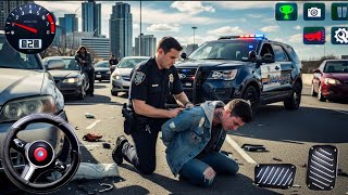 Police Car Chase Simulator 3D Game - Real Cop Cars Driving Simulator 2025 - Android GamePlay screenshot 5