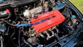 BUILT B20v FIRST START UP! - Zosh's DC4 Integra