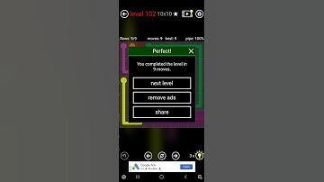 Flow Free 10x10 Level 102 #flowfree #level102 #8x8 #6x6 #7x7 #8x8 #mania #9x9 #10x10