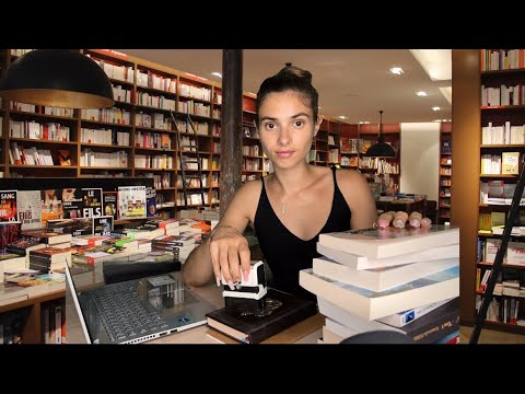 [ASMR RP] VENDEUSE DANS UNE LIBRAIRIE 📚