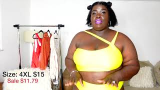 SHEIN Plus-Size Swimsuits Try-On Haul | 3X & 4X