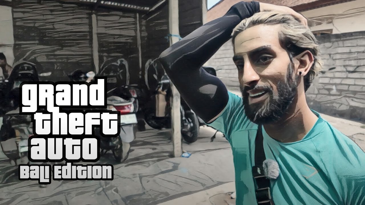 POV: Grant Theft Auto Bali - Picking up my Moterbike | BALI VLOG 4