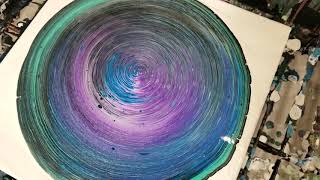 How to Do an Acrylic Pour Tree Ring - Detailed Video