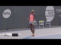 Cori Gauff vs Aryna Sabalenka  -2020 WTA Lexington 2R - Third Set + Interview