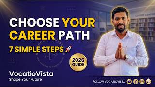 How to Choose the Right Career Path in 7 Simple Steps (2026 Guide) #feedshorts #feed