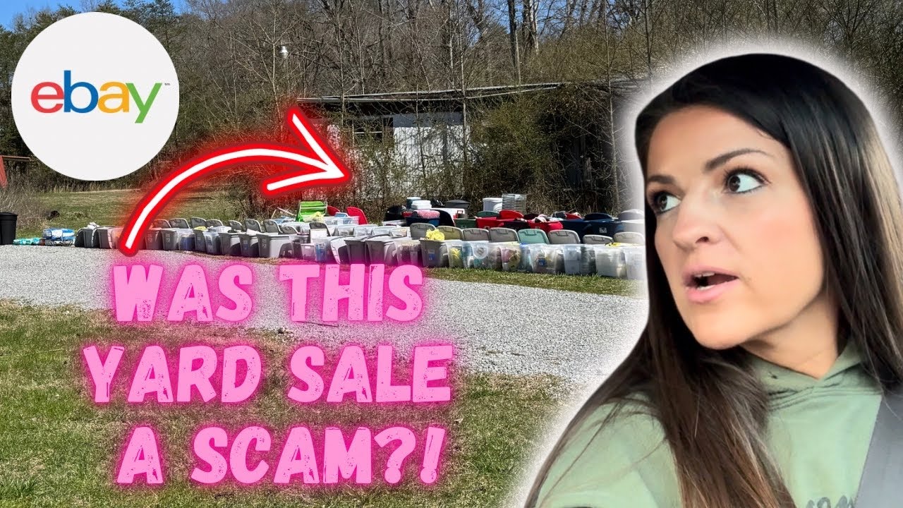 Was This Yard Sale Worth It?! Ebay Reseller Yard Sale Thrift With Me