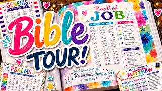 Bible Tour! Colorful Tip-Ins, Printables & Faith Journaling
