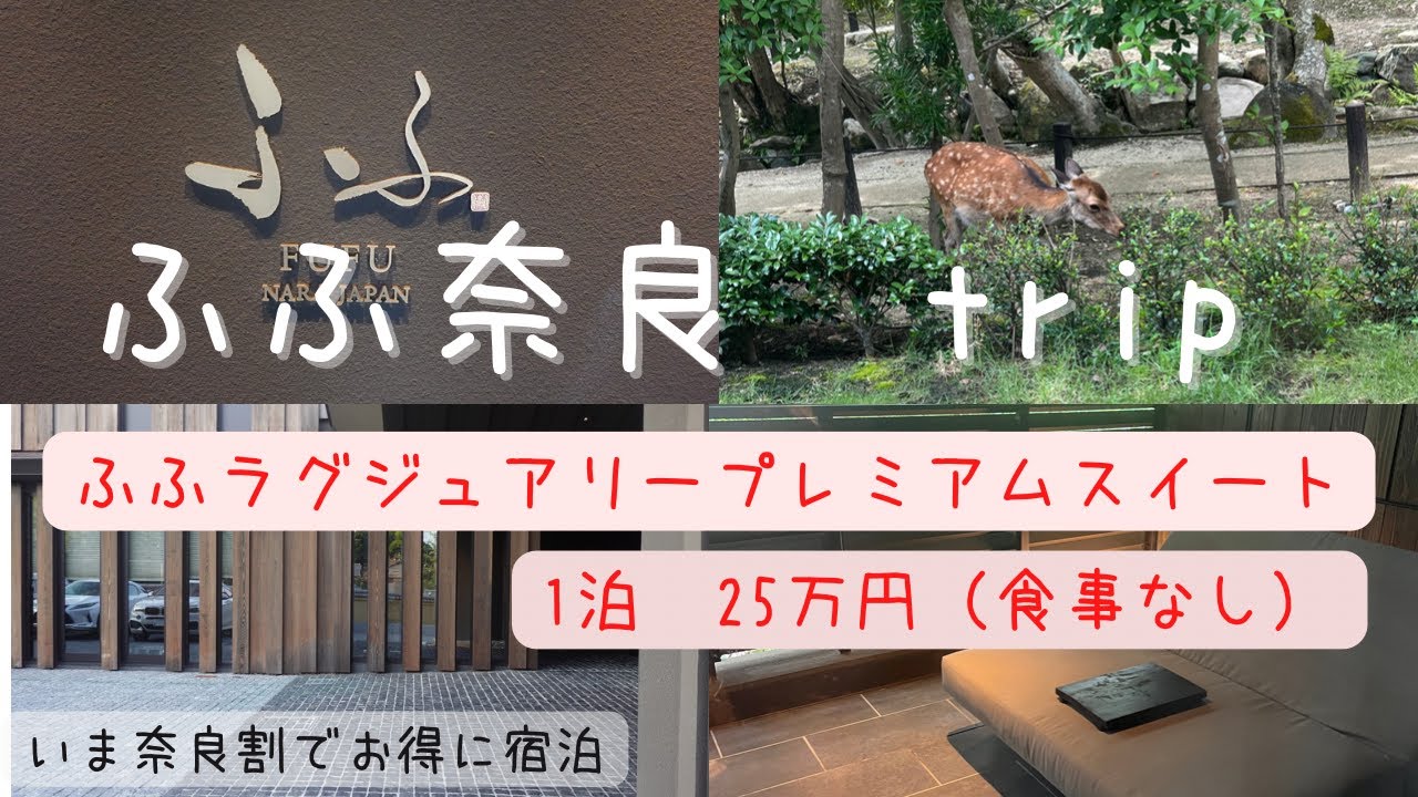 ふふ奈良に子連れで宿泊｜5人家族の正直レビュー＆奈良観光#vlog #日常vlog