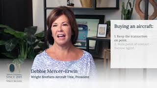 Buying an Aircraft - Escrow Services