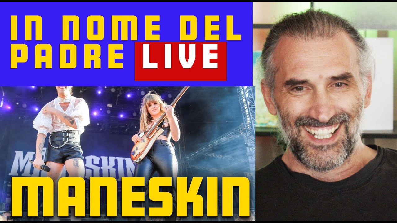 MÅNESKIN - IN NOME DEL PADRE - LIVE RONQUIÈRES FESTIVAL 2021 (ita/eng) reaction