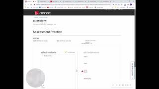 Connect Live   Extensions and Assessment Management