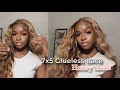 Je teste la wig honey blond body wave sans noeud  de chez unice hair trop pratique 24pouces