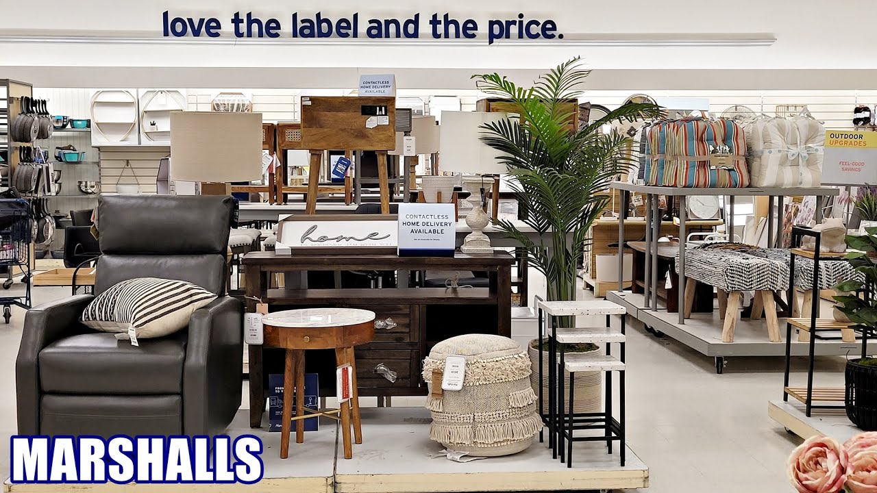 MARSHALLS FURNITURE AND DECOR SHOP WITH ME 2021 NEW FINDS! - YouTube