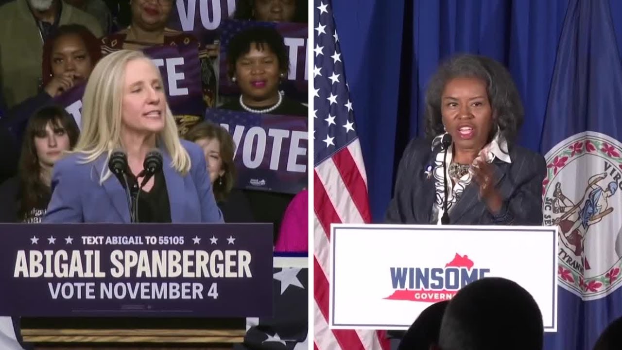 Virginia to elect first female governor in state's 400-year history Tuesday