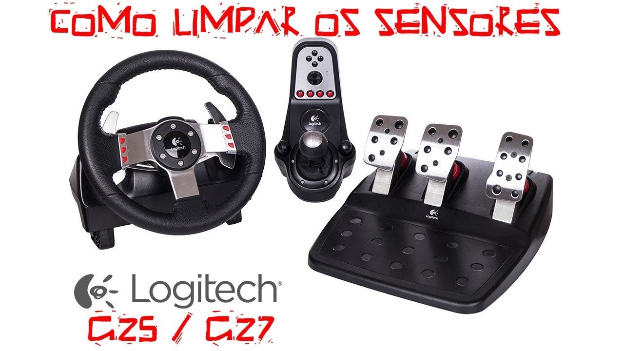 COMO LIMPAR VOLANTE G25 G27 G29 - COURO 