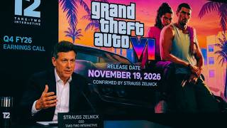 GTA 6 NEWS - Release Date Still Nov 19, 2026 - Let's Talk About The Take Two Earnings Call (May 21)
