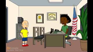 Caillou Calls His Teacher Y Womangrounded