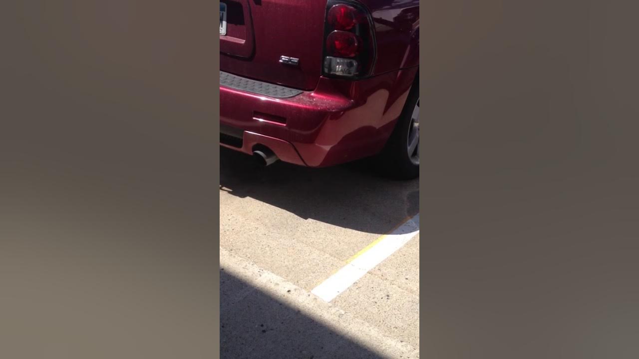 Stock LS2 Trailblazer SS exhaust sound - YouTube