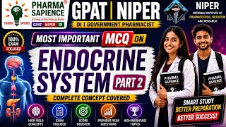 ENDOCRINE SYSTEM PART 2 MCQs | High Yield Questions for GPAT/NIPER/DI/PHARMACIST GOVERNMENT  screenshot 1