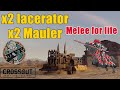 Crossout - Lacerator - Mauler - Melee Build - x8 MVP Gameplay