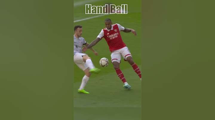 Hand Ball No Penalty
