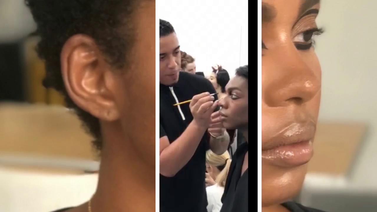 New York Fashion Week - Luar | Mehron Makeup special fx makeup artist