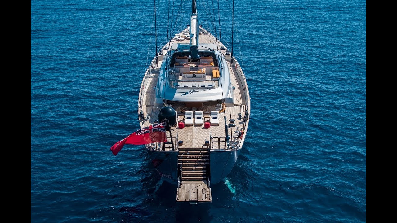 Sailing Yacht PERSEUS 3 58m/190'2'' Perini Navi YouTube