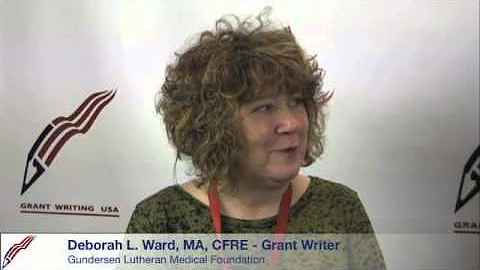 Grant Writing USA - Interview with Deborah Ward