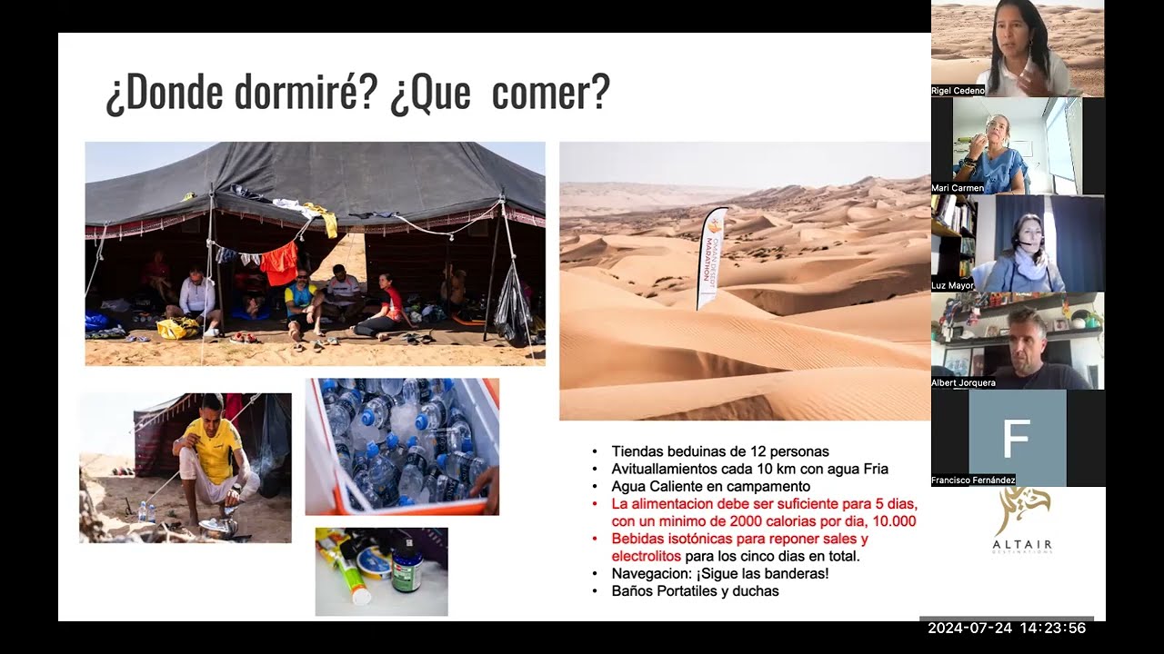 Correr en el desierto por etapas - Oman Desert Marathon