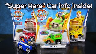 True Metal Paw Patrol by Spin Master with Super Rare Chase Piece!