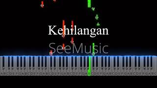 Kehilangan - Christina | Easy Piano Tutorial