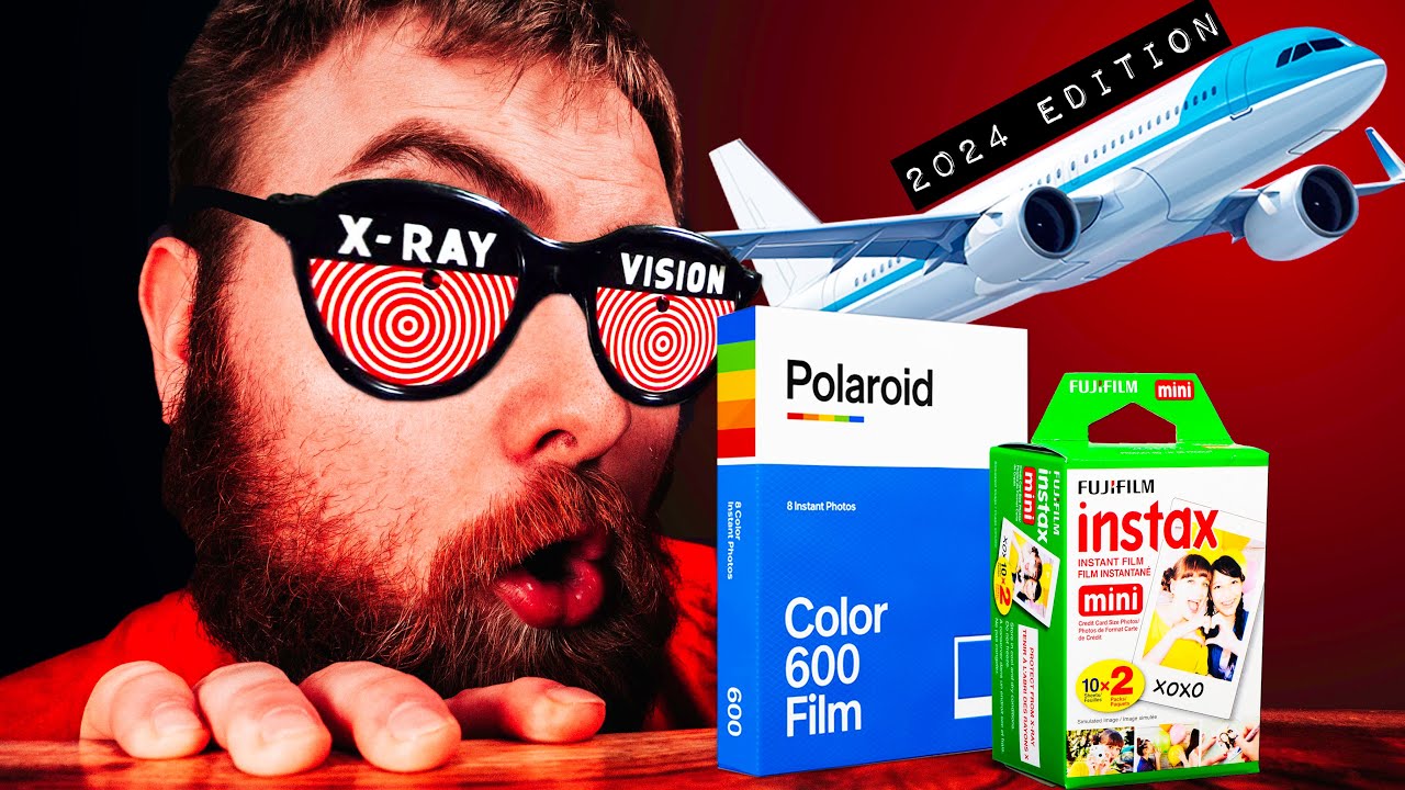 Проверка мифа о рентгеновской пленке Instax/Polaroid во время полета