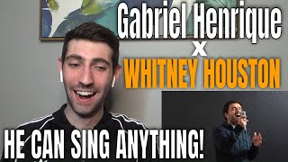 Gabriel Henrique - Saving All My Love For You (Whitney Houston Cover) REACTION