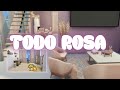 reformamos una casa en rosa y morado *en los sims 4* - reforma - speed build