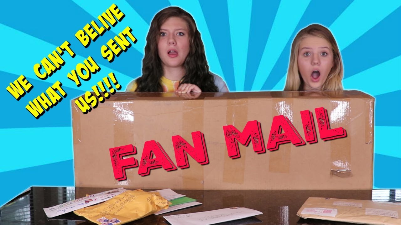CRAZIEST FAN MAIL EVER!! || Taylor and Vanessa