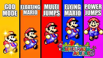 Funny & Amazing Super Mario Advance Cheat Codes - GBA