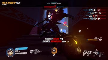 Overwatch - Deathmatch - 4v4 - POTG - Torbjorn 4 player kill