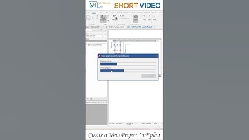 How to create a project in EPLAN, Project #eplan #autocad#electricalcircuit #shortsfeed #shortvideo