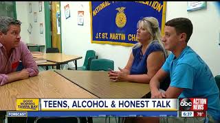 Underage binge-drinking rates remain high; parents need to honestly talk about alcohol with teens